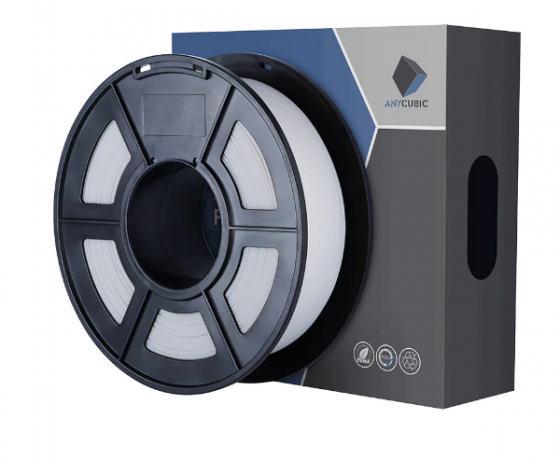 Фото 2 - PLA пластик Білий для 3d принтера (філамент) 1,75 мм