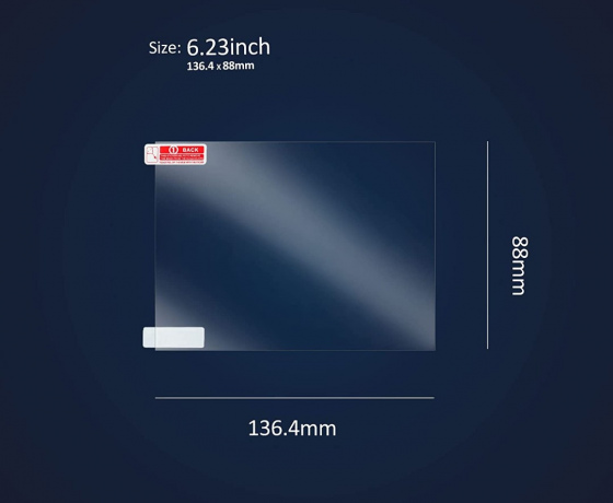 Фото 3 - 5шт. Защитная пленка для экрана Anycubic Photon Mono,Mono SE,Photon Mono 4K,Photon, Photon s,Photon Ultra,Photon D2 136.4 × 88 mm