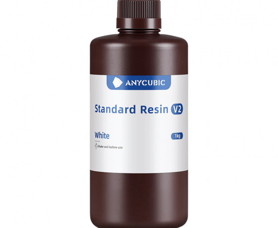 Фото 3 - Фотополімерна Стандартна смола v2 Біла Anycubic