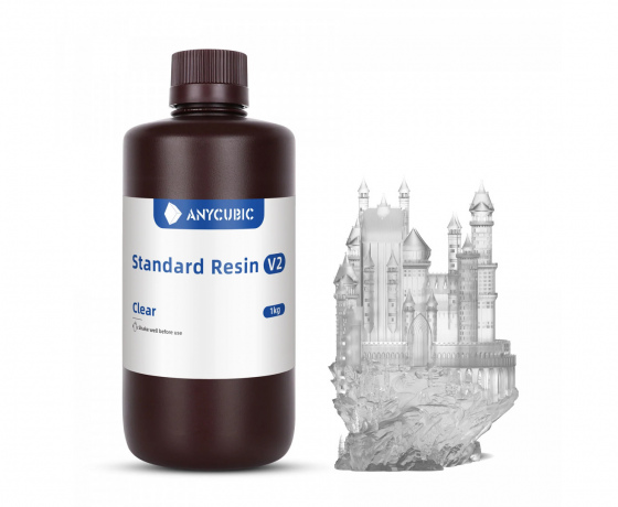 Фото 2 - Фотополімерна Стандартна смола v2 Прозора Anycubic