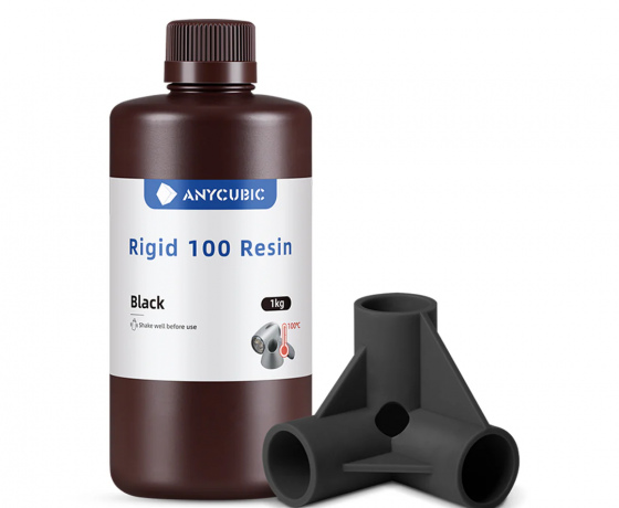 Фото 3 - Фотополимерная смола Anycubic Rigid 100 Resin Черный