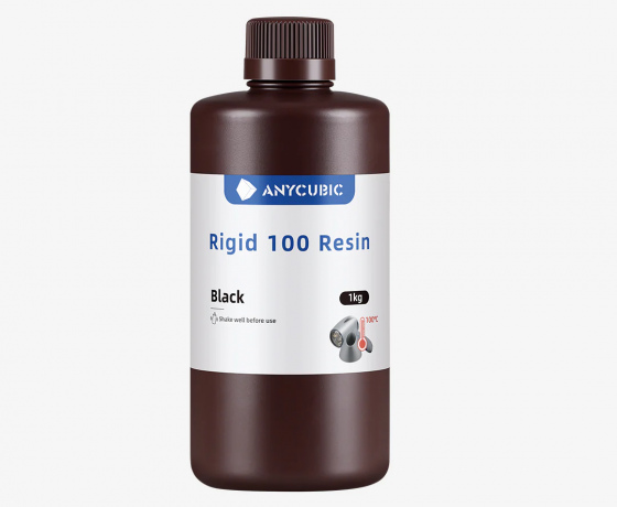 Фото 2 - Фотополимерная смола Anycubic Rigid 100 Resin Черный