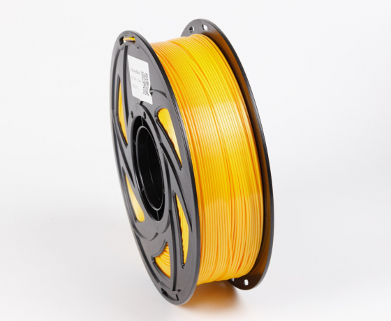 Фото 4 - Желто-золотистый Пла Пластик Шелковый \PLA SILK Yellow-Gold 1кг | 1.75мм | 330м