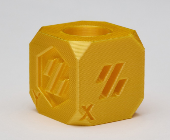 Фото 7 - Желто-золотистый Пла Пластик Шелковый \PLA SILK Yellow-Gold 1кг | 1.75мм | 330м