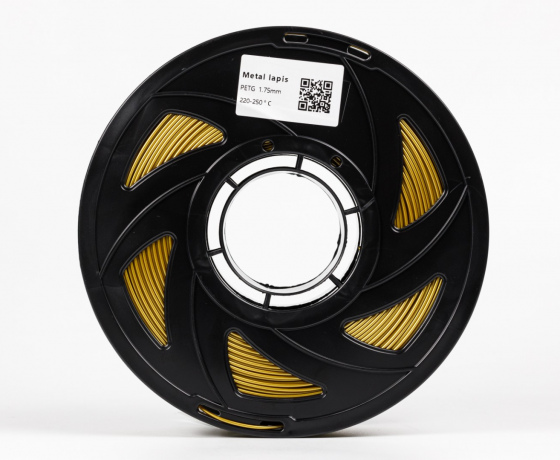 Фото 4 - Медовий жовтий Металік PETG пластик для 3D принтера | PETG Filament 1кг | 1.75мм | 330м