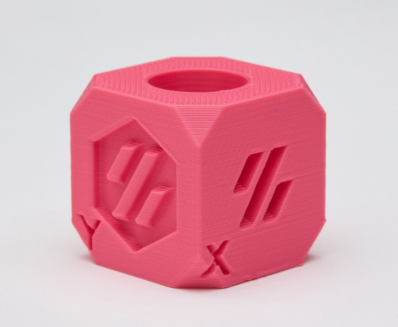 Фото 7 - Темно Рожевий PLA пластик для 3D принтера | Pla Dark Pink 1кг | 1.75мм | 330м