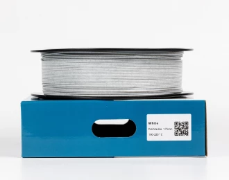 Белый Мраморный PLA-пластик Marble white1кг | 1.75мм | 330м