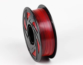 Красно-Черный Шелковый Пла Пластик | PLA SILK Rose Red Black 1кг 1.75мм | 330м