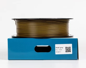 Койот Хаки серый PLA пластик для 3D принтера PLA RAL 7008 Khaki grey 1кг | 1.75мм | 330м